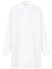 [Maison Margiela] drop-shoulder cotton shirt S White