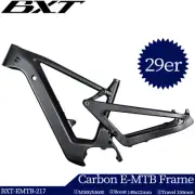 BAFANG M500/M600 E-Bike Frame Carbon Full Suspension Electric MTB Frame 29er