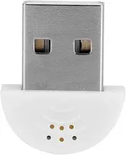 Super Mini USB 2.0 Microphone for Portable/Desktop PCs, Noise Reduction, Plug and Reproduction Microphone, for Recording, Voice Recognition Software (White)