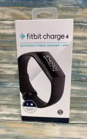 Fitbit Charge 4 Smartwatch motion Tracker Sleep Heart Rate Monitor W/S+L Straps