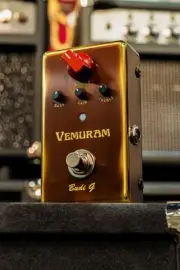 Vemuram Budi-G Boost Pedal Booster Domestic Japanese-Made Electric Guitar Compac