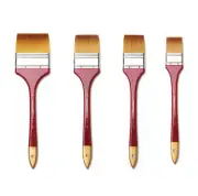 HWAHONG Artist Background Painting Paint Brushes Wide Flat Flat Brush 156 Series
