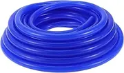 X AUTOHAUX 1 Pc for Air and Water Silicone Vacuum Tubing Hose High Temperature Automotive Vacuum Line 50Ft 1/2" 12mm ID 3.5mm Thickness Blue Silicone