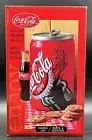 NEW IN BOX Vintage 2001 Coca Cola Can Ceramic Cookie Jar Coke Popping Cap 10.25”