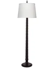 Jamie Young Revolution Wood 1-Light Floor Lamp