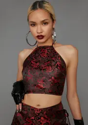 [Poster Grl] Clout Games Halter Tank