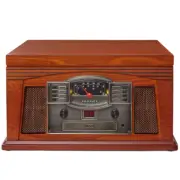Crosley Lancaster Turntable With Bluetooth Paprika CR42D-PA New