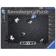 736pc Ravensburger Krypt Black Spiral Jigsaw Puzzle Brain Game Teens/Family