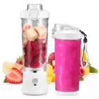 600ML Portable Mini Blender USB Rechargeable Juicer Cup Bottle Smoothie Maker