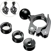 Sptchapn 1 Inch Ball Mount Accessories Aluminium Alloy Suitable for Handlebar Mount Ball Compatible with 1 Inch Ball Pan Systems (R18 x 2)
