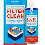 Bespoke+ Spa Filter Cleaner for Hot Tubs - 1-Hour Cartridge Filter Cleaner So...