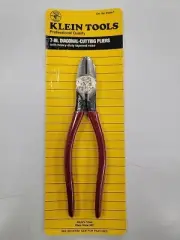 Klein Tools D220-7 Diagonal-Cutting Pliers Tapered Nose, 7-Inch