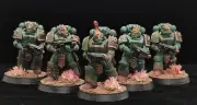 Sons of Horus MK4 squad warhammer 30k horus heresy painted