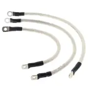 Battery Cable Kit Clear For Harley FXRS Super Glide II 1982-1983