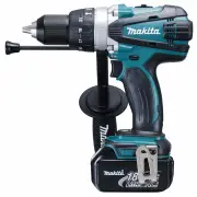 Makita DHP458RFE - 18V Heavy Duty Hammer Drill Driver Kit (2 x 3.0Ah)