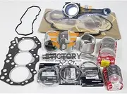 for Mitsubishi S3Q S3QT S3Q-2 S3Q2 Engine Repair Rebuild kit + Piston + Ring + Gasket Overhaul + crankshaft Big Small Bearing + 1 pc Connecting Rod
