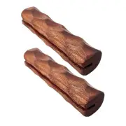 Wooden BBQ Pan Handle Scald Heat Insulated Grip Replacement for8327