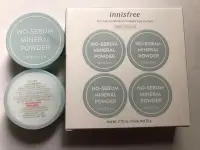 在飛比找Yahoo!奇摩拍賣優惠-Innisfree 無油無慮 礦物控油蜜粉 定妝粉 5g 歡