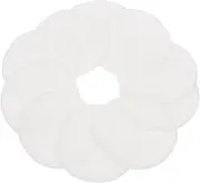 ADOCARN Organic Cotton Makeup Remover Pads 10pcs Set Gentle Cleansing Wipes Reusable for Face Eye Makeup Removal