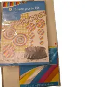 LETS Party Deluxe Kit WOO HOO Napkins Birthday DAY Celebration DECOR Lot BANNERS