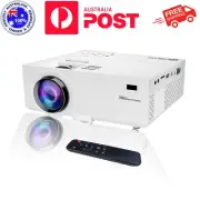 Portable Mini Projector with Multi-Interface Connectivity Home Theater Work Play