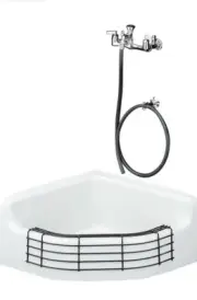 NEW! Kohler Coated Wire Sink Rim Guard for Whitby Service Sink Model:K-8940-NA