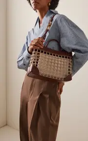 [Bottega Veneta] Small Andiamo Net Bag