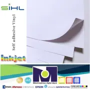 DIY Vinyl STICKER Paper Matte For Ink Jet Printers 40 Sh 8.5”x11” WaterResistant