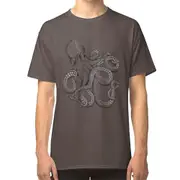 Realistic Octopus - Two Tone T-shirt
