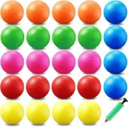 Jenaai 24 Pcs Mini Basketball 6" PVC Small Basketball for Mini Hoop with Pump
