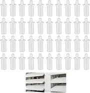 Plantation Shutter Pins, 40PCS Shutter Louver Spring Replacement Pins, Window Shutter Hardware, Blind Bolt, Movable Blade Repair Parts, Plantation Blind Louver Staples Movable Blade Repair Parts