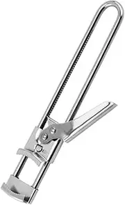 Opener Adjustable Jar Bottle Opener, Adjustable Multifunctional Stainless Steel Can Opener Jar Lid Gripper, Manual Bottle Opener Kitchen Accessories (Silver, One Size)