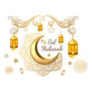 Eid Mubarak Wall Stickers Ramadan Decor for Home Islamic Ramadan Kareem Muslim