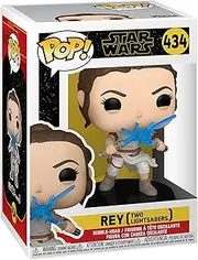 FUNKO POP! STAR WARS: Ep9 - Rey with 2 Light Sabers