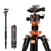 68 inch /175cm Camera Tripods,Compact Travel Tripod with Monopod,10kg/22lbs L...