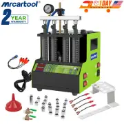 4 Cylinder Fuel Injector Tester Cleaner Machine Ultrasonic Injector Cleaning Kit