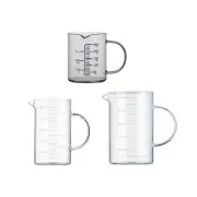 Glass Measuring Cup Portable Measuring Jug for Kitchen Housheold Restaurant