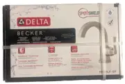 BECKER #15891LF-SP Single Handle Centerset Spotshield Bathroom Faucet