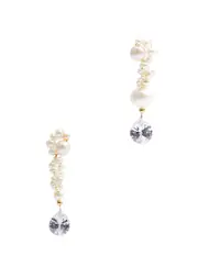 Completedworks Past In A Future Tense Pearl Drop Earrings - One Size One Size