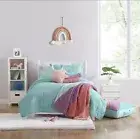Ugg Koolaburra LULU Twin Quilt Set Blue