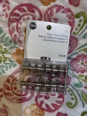 Dritz Class 15 Box of 12 Metal Bobbins Plastic Case Sewing Machine Sew 11046