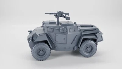 3D printed 1/72 WW II British MK.1/Humber Scout Car Mk.I Model kit