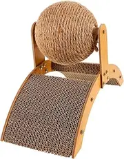 Cat Scratcher Toy Ferris Wheel Design Kitten Scratching Post Scratch-Resistant for Indoor Cats