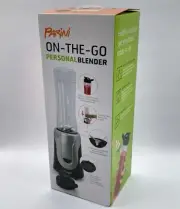 Parini On-The-Go Personal Blender 20oz BPA-Free Bottle, SS Blades, Anti-Slip NEW