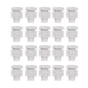 100PCS Electric Fence Connector Aluminium Alloy 0.8cm Thread Fence Wire US
