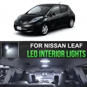 12x Bright 6000K White LED Interior Lights Package Kit For Nissan Leaf 2011-2016 (for: Nissan)