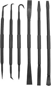 MUNEFE 6PCS Prying Hook Set, Dual End Pry Bar, Disassembly Pry Bar, Suitable for Battery Boxes, Individual Electronic Components, Etc