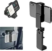 Airplane Phone Holder Portable Airplane Phone Holder Travel Essentials Multi-Directional 360° Degree Rotation Universal in Flight Airplane Phone Mount for Flying Home Kitchen Office (Black)