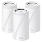 TP-Link Deco BE85 BE22000 Tri-Band Mesh Wi-Fi 7 System 3 Pack