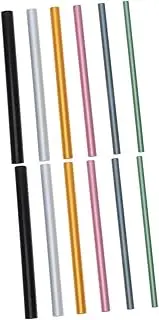 Beatifufu 2sets Curved Shaping Stick Portable Manicure Tool for Women Nail Art Tool Set Manicure Supply Kit Sturdy Material 12pcs*2